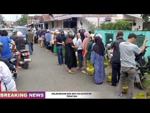 Kelangkaan gas lpg 3kg masih belum teratasi