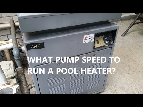 Best Pump RPM For Pool Heater