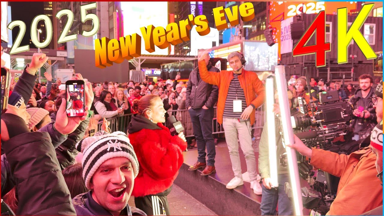 Times Square EVE| New Year 2025 #timessquare #newyear #newyearseve