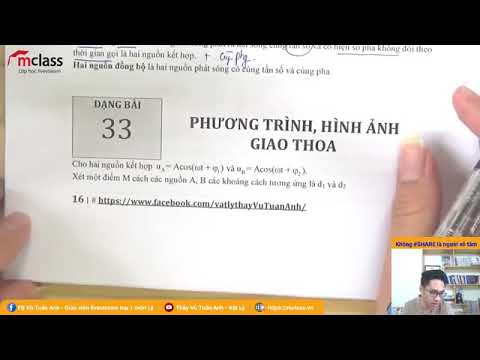 BÀI2-D1: PHƯƠNG TRÌNH GIAO THOA-HÌNH ẢNH GIAO THOA
