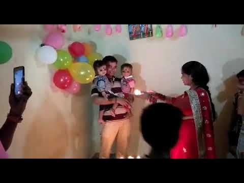 YASH RAJ WASPEY 1st Year happy birthday party...