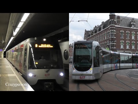Metro Tram Bus Trein Rotterdam in Aug. 2020 #1