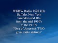 WKBW Radio Sounders and Station IDs