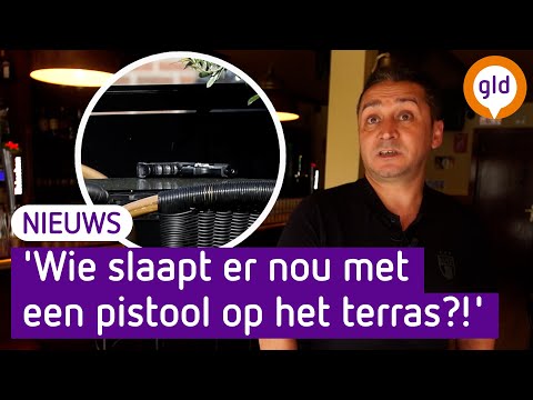 Man met pistool valt in slaap op terras in Vaassen, waarschuwingsschot gelost