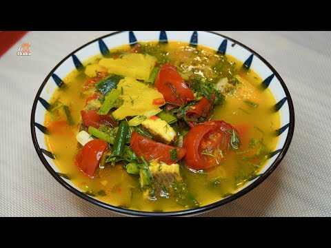 Cách làm Canh Cá nấu mẻ ngon đúng điệu #hnp