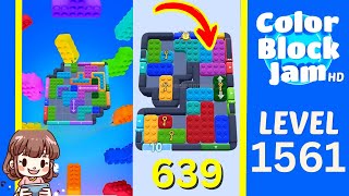 Solusi Level 1561 Color Block Jam