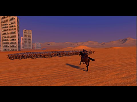 100ORC VS 1 CAVALRY Ultimate Epic Battle Simulator UEBS