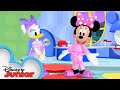 Minnie Has a Pajama Party 🎉 | Mickey Mornings | Mickey Mouse Clubhouse | Disney Junior
