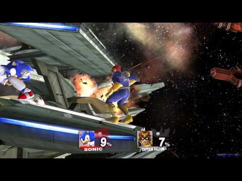 [Brawl Hacks] Smash 4 Sonic VS Smash 4 CF