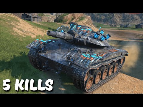 T49 - 5 KILLS | 4,9 K Damage, WoT Blitz Replay