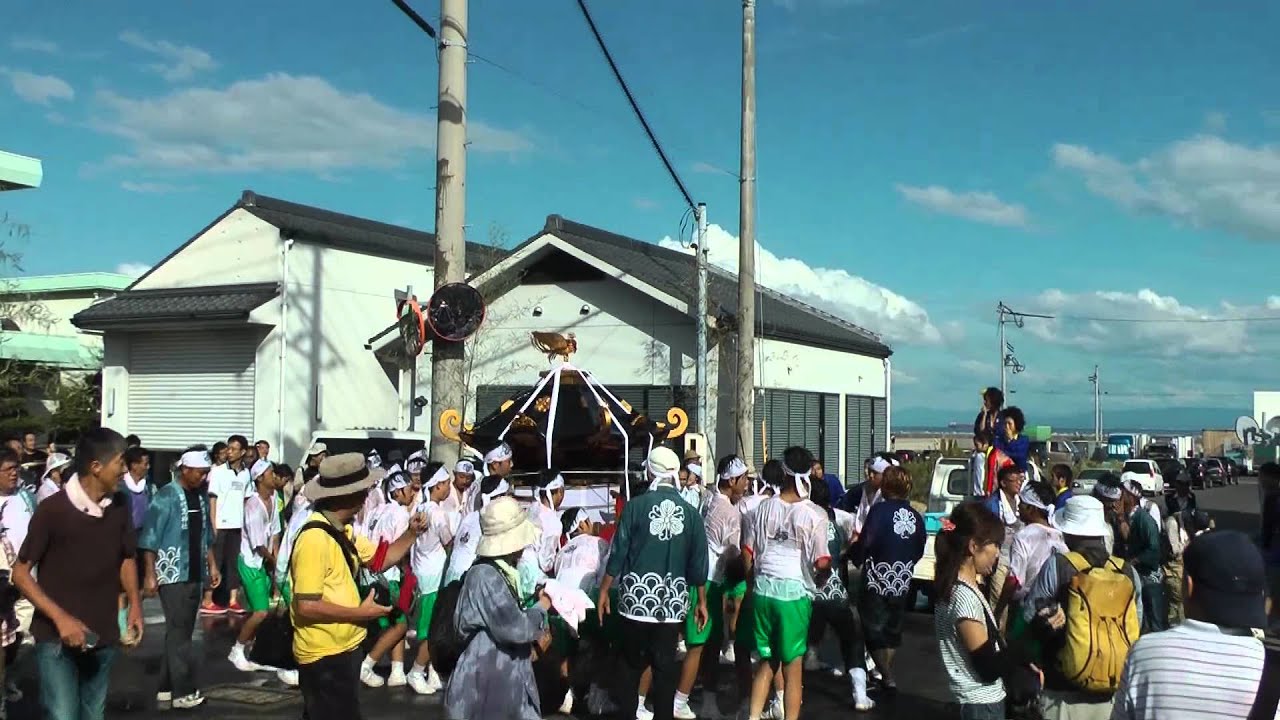 事代主神社例祭 水かけ祭