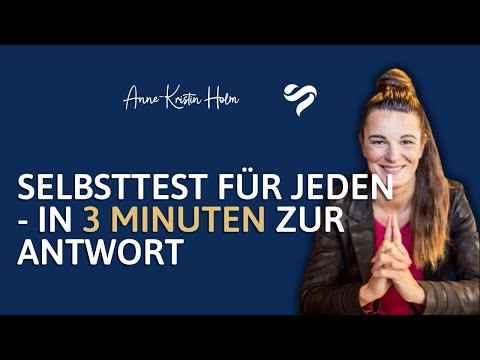 SELBSTTEST FÜR JEDEN - in 3 Minuten zur Antwort