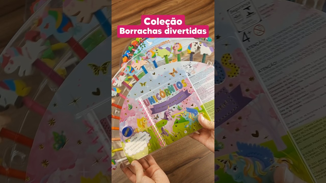 Solte a sua imaginação com os livros da coleção Cores e diversão!