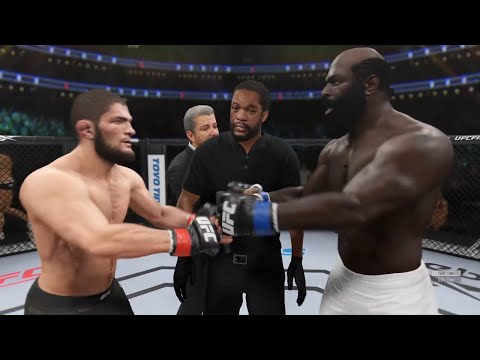 Khabib vs. Kimbo Slice - EA Sports UFC 4 - Champions Fight