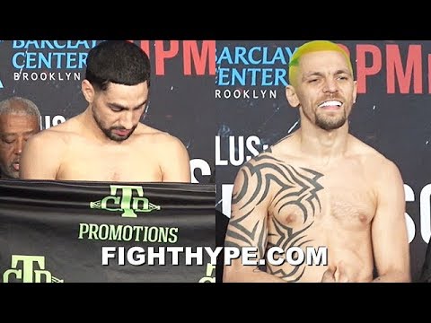 "NAKED" DANNY GARCIA VS. IVAN REDKACH WEIGH-IN & "PSYCHO STARE" FINAL FACE OFF