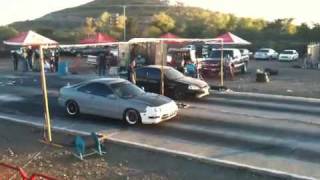 preview picture of video 'Arrancones LMM - Honda Civic Si VS Acura Integra LS'