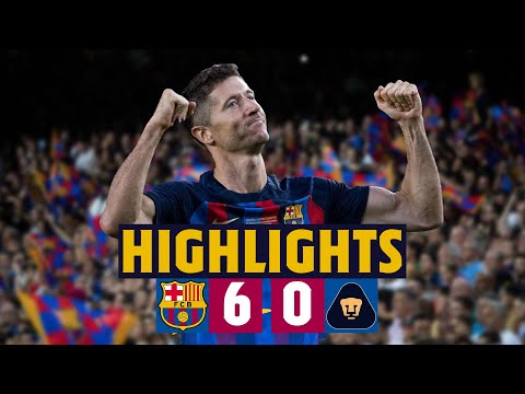 Barcelona 6-0 Pumas