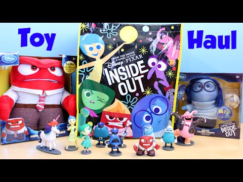 Inside Out Disney Movie Toy Plush Haul From The Disney Store