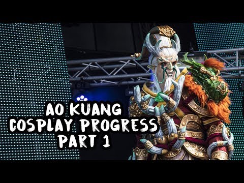 SMITE: Ao Kuang ► COSPLAY {WIP} 🌊 Part 1