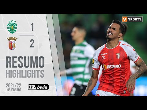 Highlights | Resumo: Sporting 1-2 SC Braga (Liga 21/22 #19)