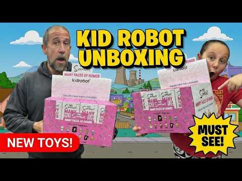 Unboxing the Many Faces of Homer Unboxing Part 1