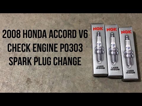 2008 Honda Accord V6 Spark Plug Change