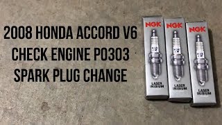 2008 Honda Accord V6 Spark Plug Change
