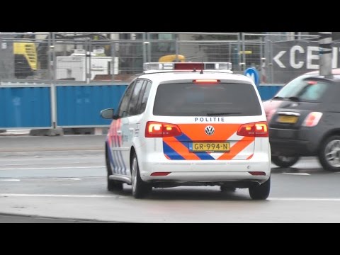 [Alleen sirene] P1, Politie Noodhulp Touran naar onbekende melding