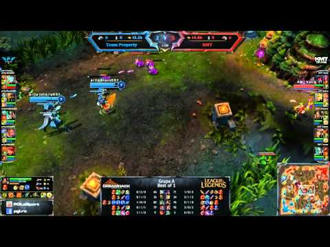 DreamHack Winter 2013 - LoL - Group A - Team Property vs KMT
