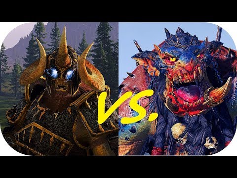 Total War: Warhammer ♦ Fight-Club ♦ Kholek vs. Throgg