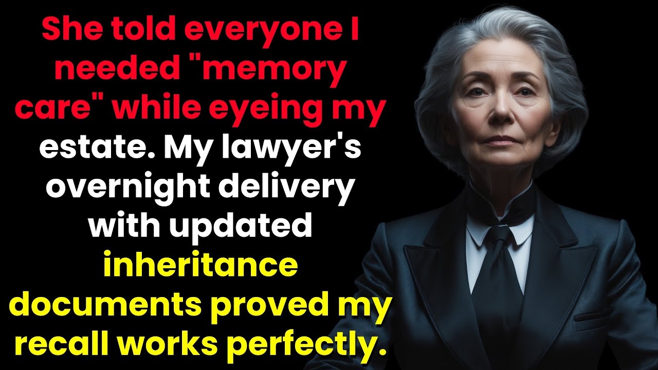 My Daughter Claimed I Couldn't Remember Financial Details—So I Remembered To Change My Will That Day