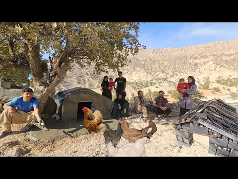 🐔 Building a Cozy Chicken House in the Nomadic Village 🏕️❤️