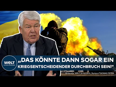 UKRAINE: Russischen Truppen könnte Durchbruch gelingen - die Ukraine gerät zunehmend unter Druck