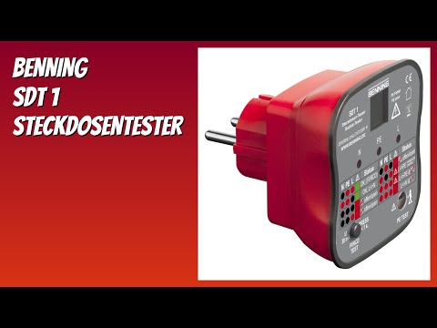 BEWERTUNG (2026): BENNING SDT 1 Steckdosentester. Infos