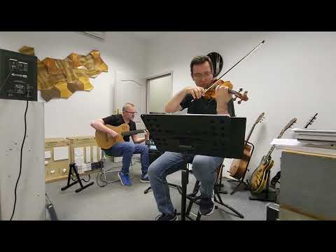 James Horner/Braveheart- A Gift Of A Thistle/guitar:Jacek Gajdek violin: Kamil Niemiec/arr. J.Gajdek