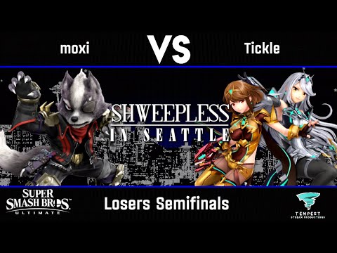moxi (Wolf) vs Tickle (Pyra/Mythra) - Losers Semifinals - Shweepless in Seattle