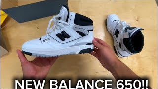 New Balance 650 - Shoe Review / High Top #shoes #shoereview #newbalance #650
