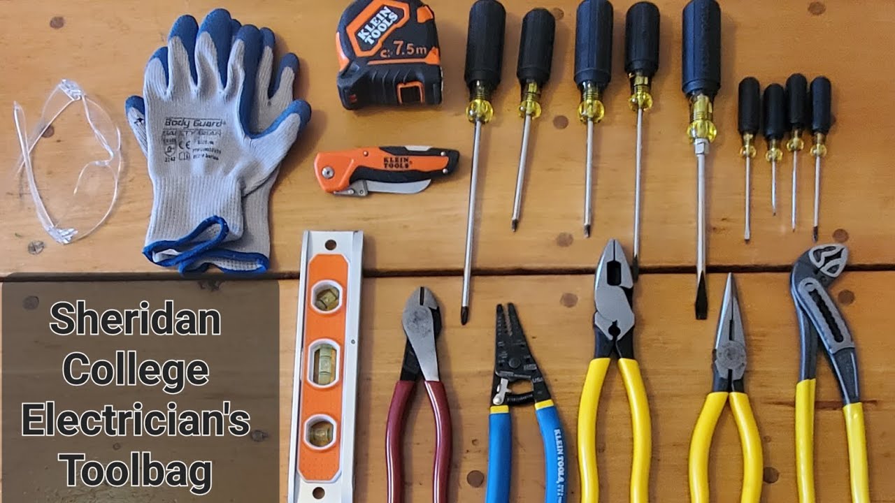 Sheridan College Electrician's Toolbag Showcase - Electrical Engineering Techniques/Technician