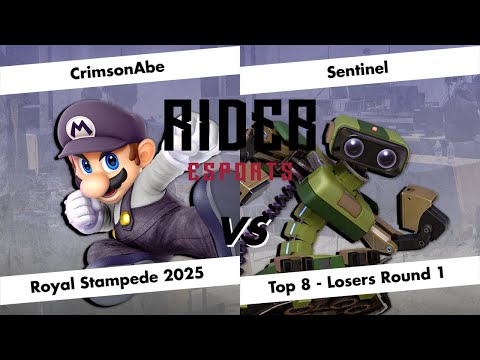 Royal Stampede 2025 - Sentinel (ROB) vs CrimsonAbe (Mario) - Top 8 - Losers Round 1