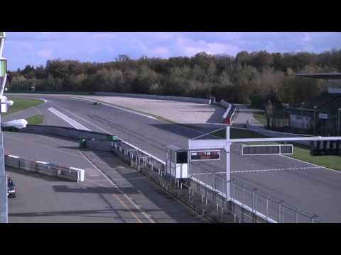 Veronika Cichá - First test with Dallara GP2/05 at Brno circuit