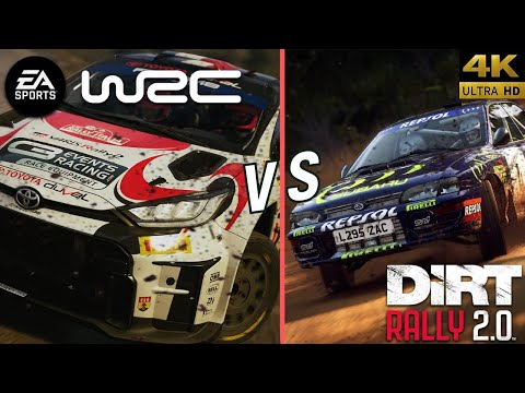 EA WRC VS DIRT RALLY 2.0 in 2025 | Which one is actually better? | Ultra Graphics | 4K!