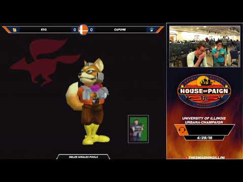[House of Paign 18] Esq. (Fox) vs. Capone (Marth) SSBM Singles Pools