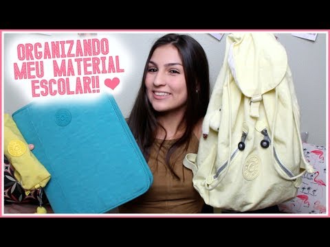 ORGANIZANDO MEU MATERIAL ESCOLAR 2018! #MARATONDALIBERTA