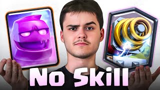 I Tested the Most NO SKILL Decks in Clash Royale - Deck Guide by Ian77