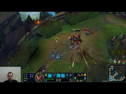 Urgot vs Viktor, top lane, Diamond, with commentary