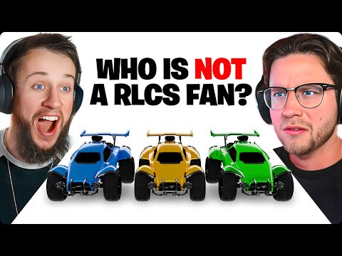 Guess the FAKE rlcs fan (Rocket league Odd Man out)