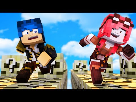 Minecraft ITA - LA CORSA DEI LUCKYBLOCK MORTALI!!