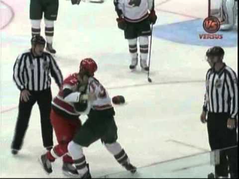 Eric Nystrom vs Tom Kostopoulos