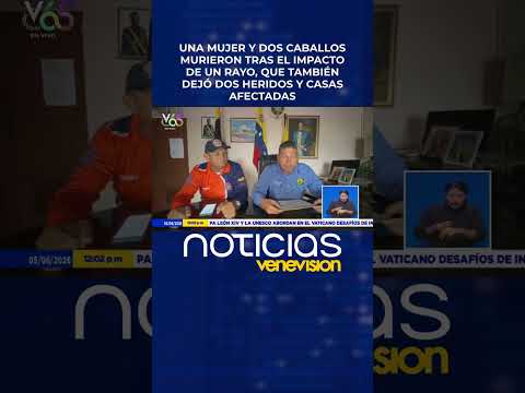 Fuerte tormenta en Táchira termina en tragedia