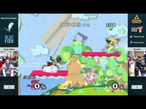 BLUE FISH Melee Winners Semis: The Manalord (Falco, Zelda) vs Hungry Pigeon (Peach)